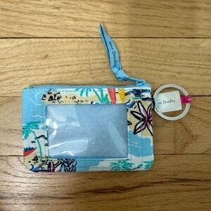 Vera Bradley Tropical Blue ID Holder/ Coin purse